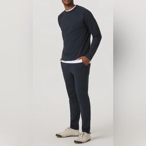 Vuori Coronado Pant V435 Heather Charcoal Gray 29” Inseam Men's Sz L DreamKnit